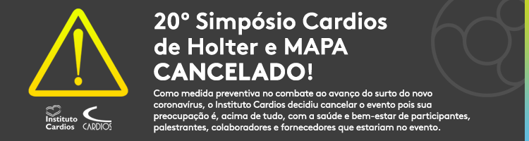 SIMPÓSIO CARDIOS DE HOLTER E MAPA - CANCELADO